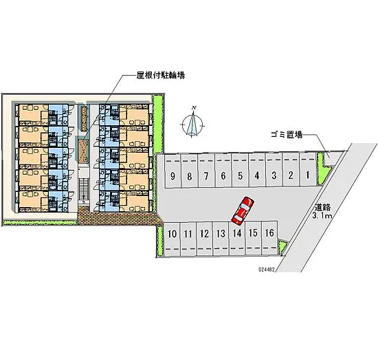 ★手数料０円★豊橋市西高師町　月極駐車場（LP）